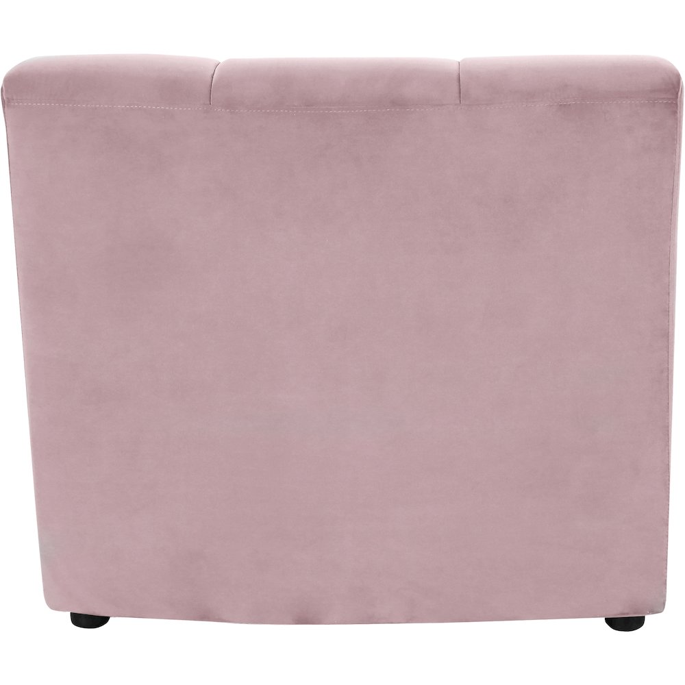 Limitless Pink Velvet Modular Chair. Picture 3