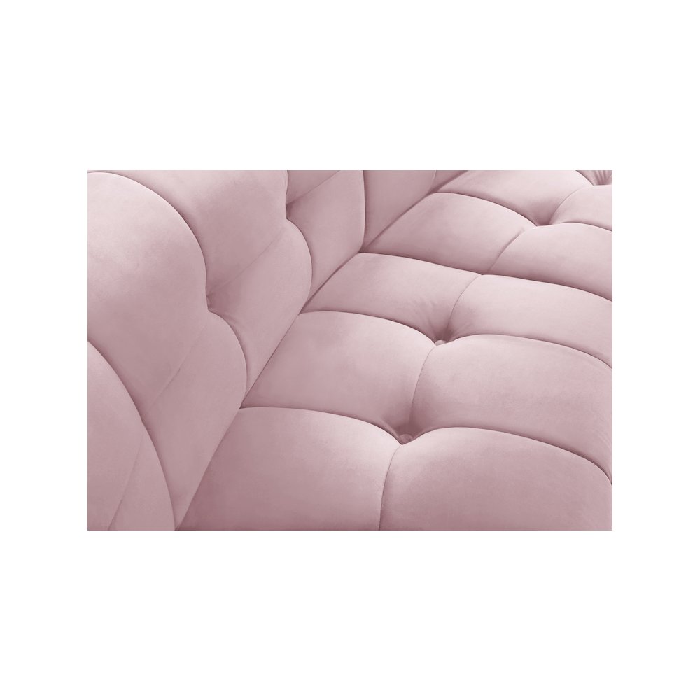 Limitless Pink Velvet Modular Chair. Picture 6