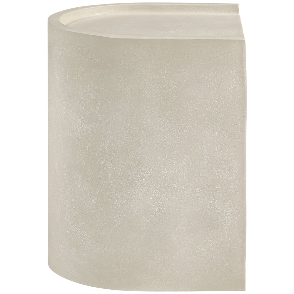 Avenda Beige Concrete Indoor/Outdoor End Table. Picture 8