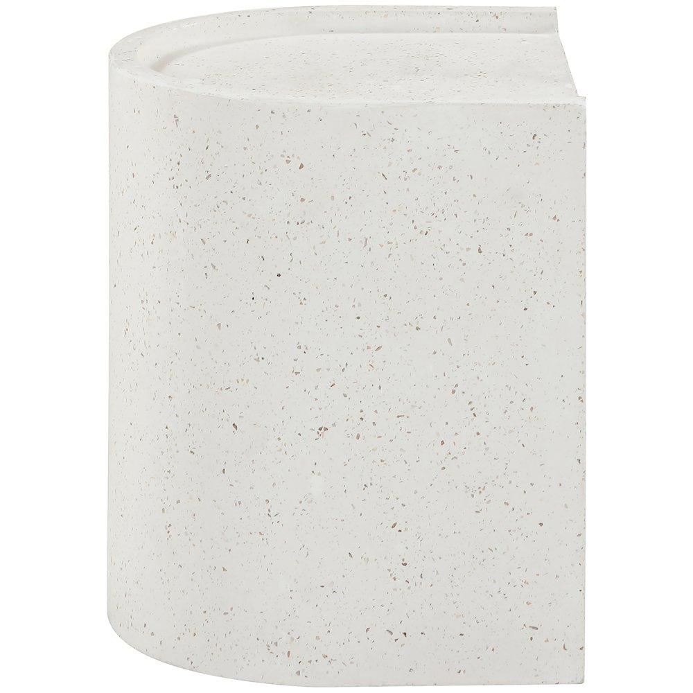 Avenda Terrazzo Concrete Indoor/Outdoor End Table. Picture 8
