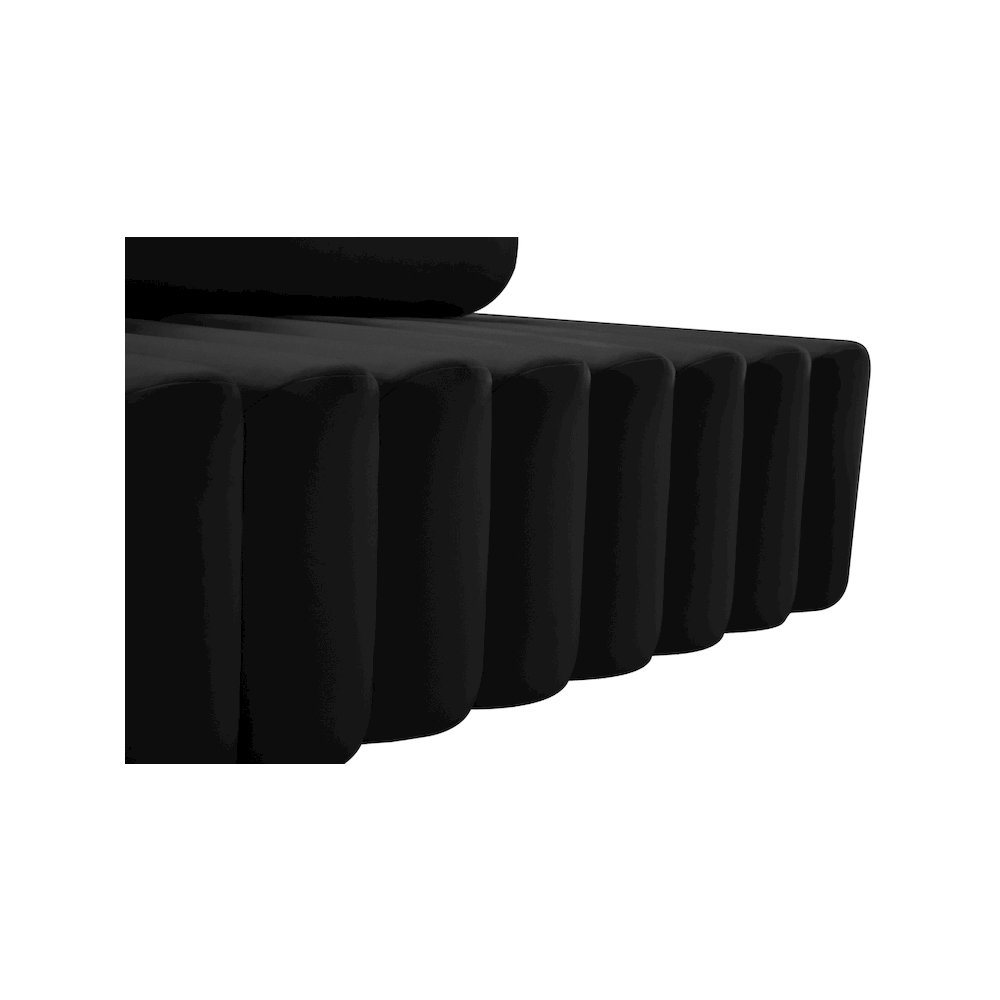 Melody Black Velvet Chair. Picture 7