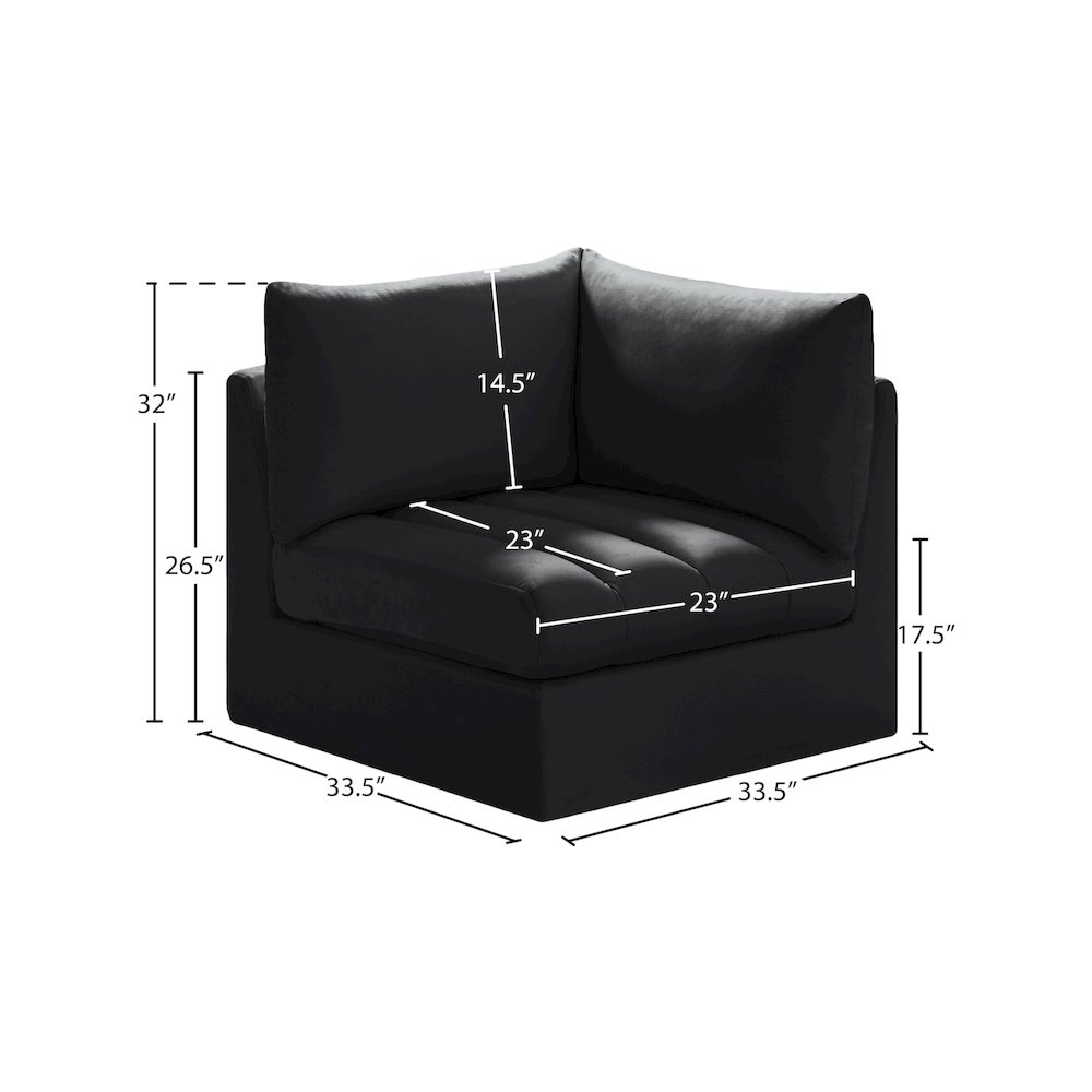 Jacob Black Velvet Corner. Picture 8