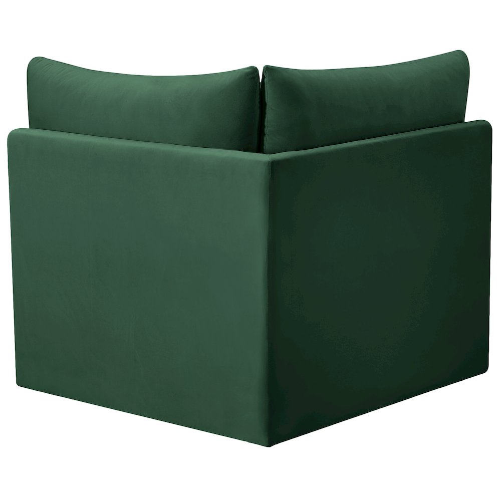 Jacob Green Velvet Corner. Picture 2
