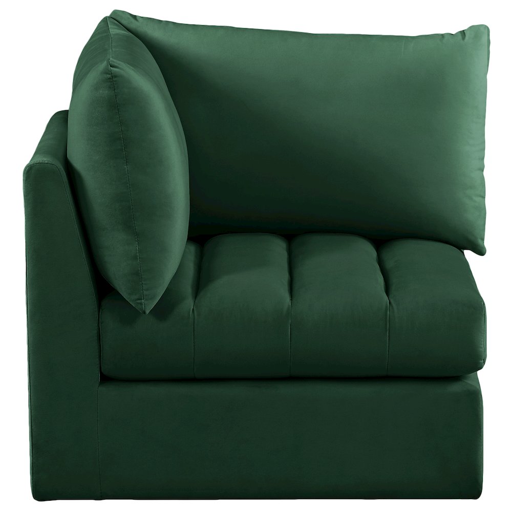 Jacob Green Velvet Corner. Picture 4