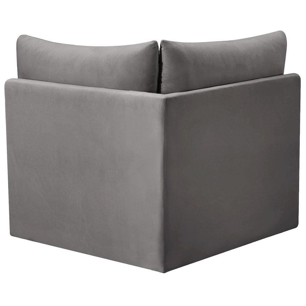 Jacob Grey Velvet Corner. Picture 2