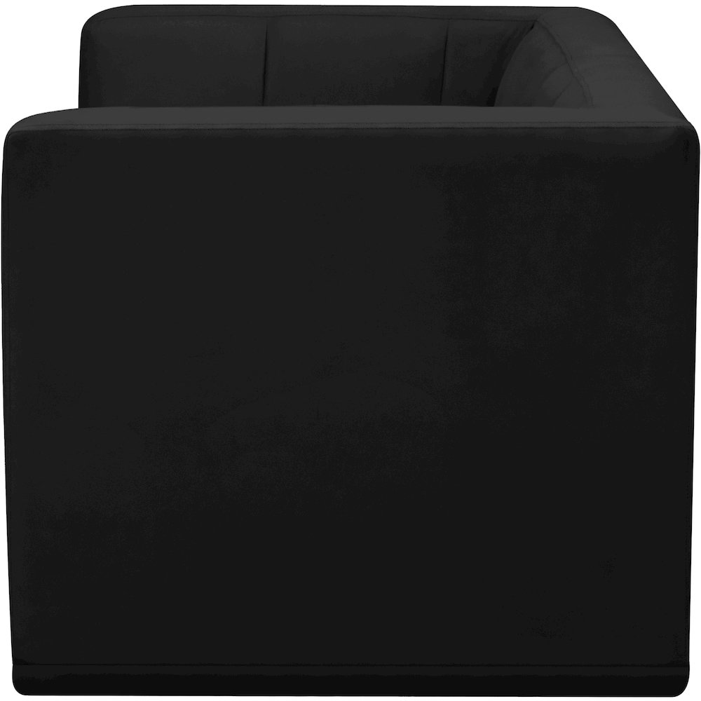 Relax Black Velvet Modular Sofa. Picture 5