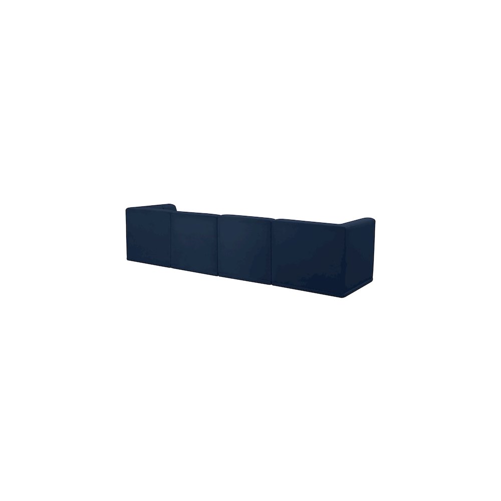 Relax Navy Velvet Modular Sofa. Picture 2