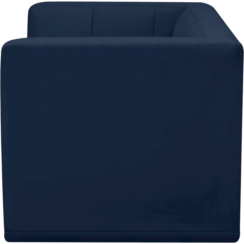 Relax Navy Velvet Modular Sofa. Picture 5
