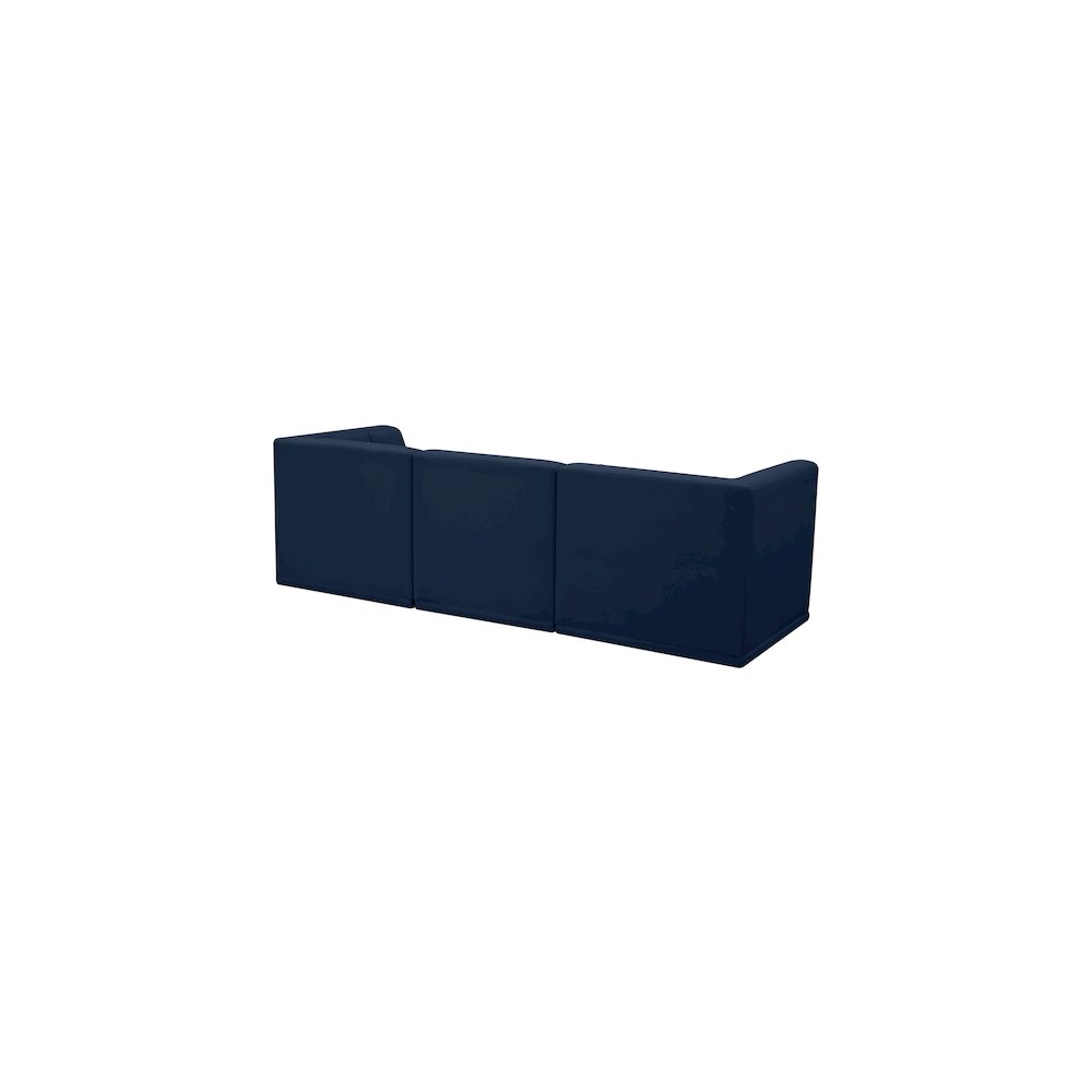 Relax Navy Velvet Modular Sofa. Picture 2