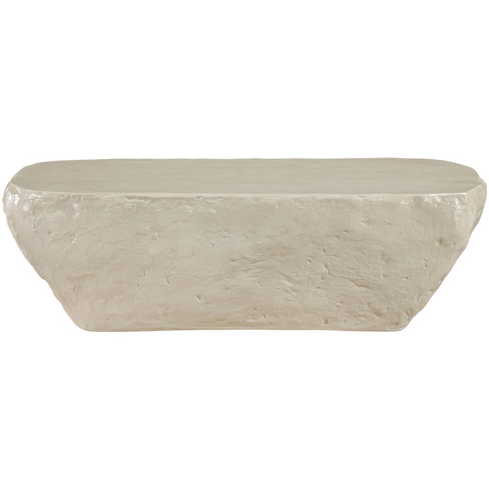 Rockford Beige Concrete Indoor/Outdoor Coffee Table. Picture 2