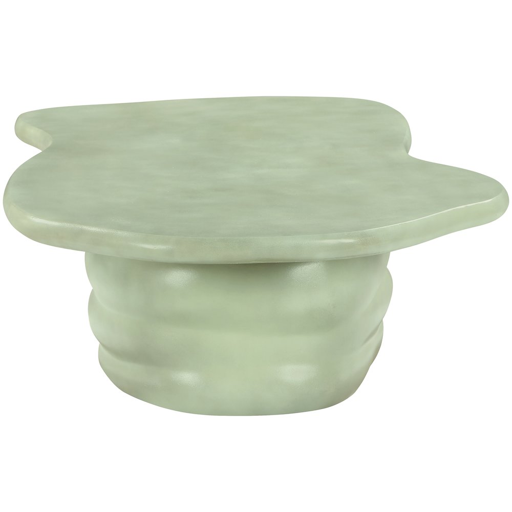 Branna Green Concrete Indoor/Outdoor Coffee Table. Picture 8