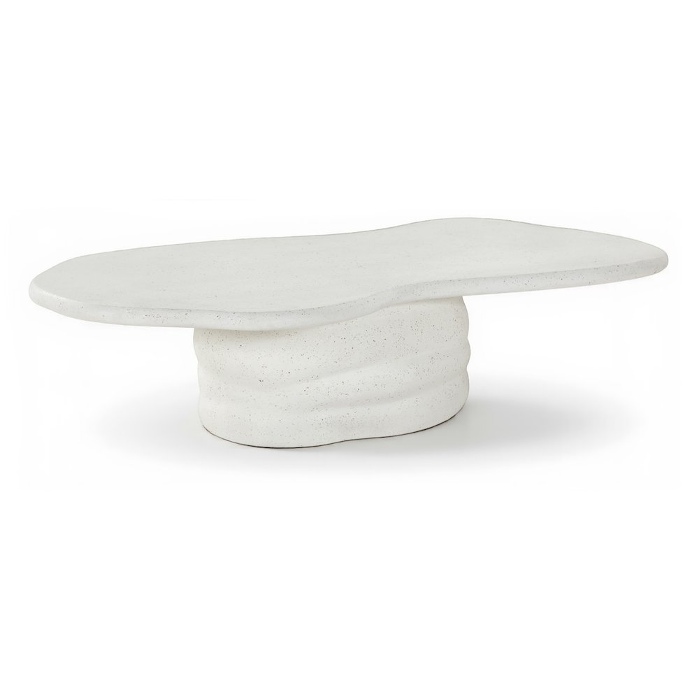 Branna Terrazzo Concrete Indoor/Outdoor Coffee Table. Picture 1