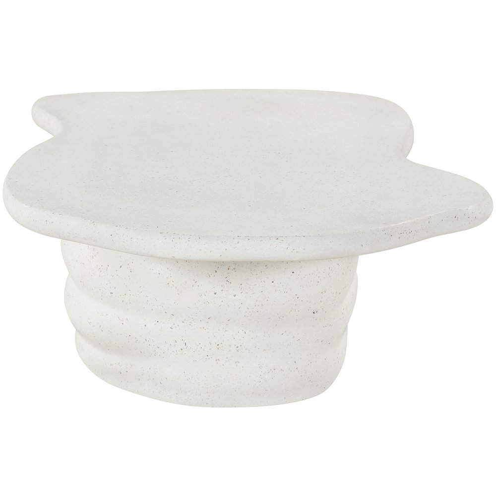 Branna Terrazzo Concrete Indoor/Outdoor Coffee Table. Picture 8