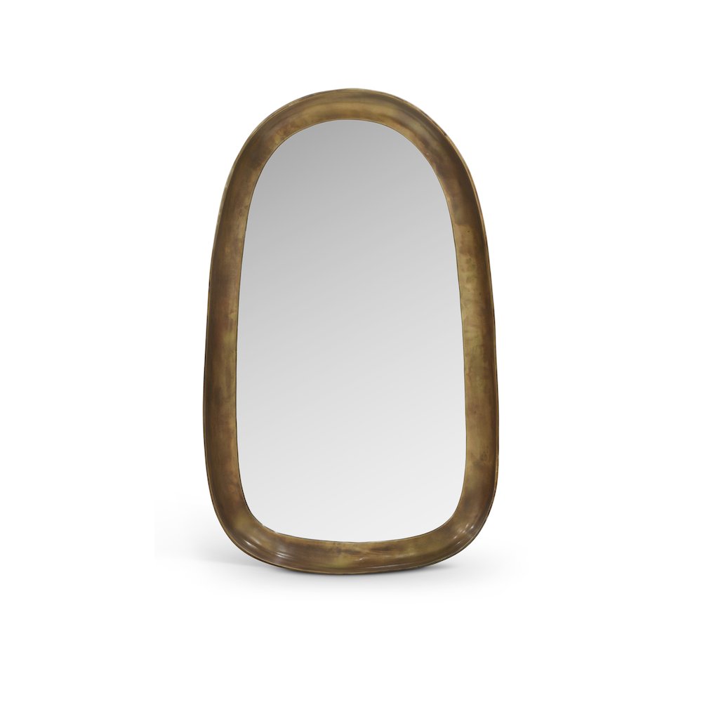 Auberge Brass Mirror. Picture 1