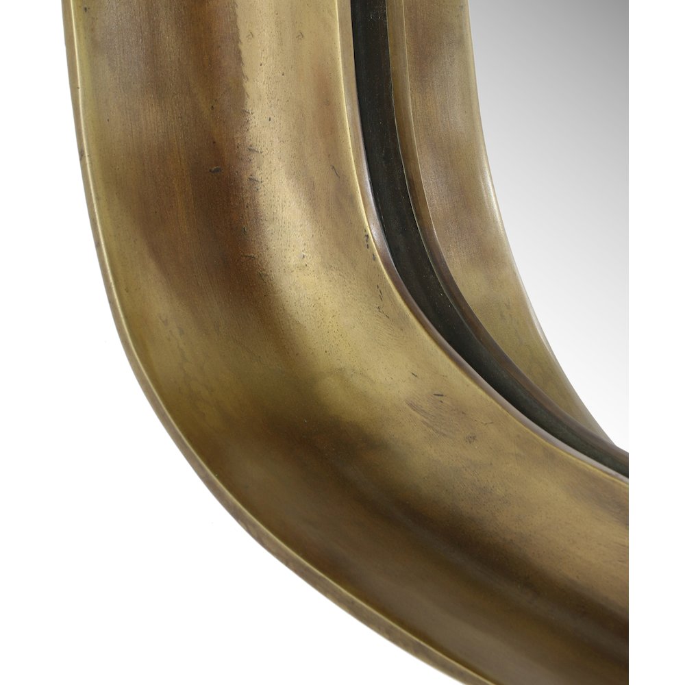 Auberge Brass Mirror. Picture 4