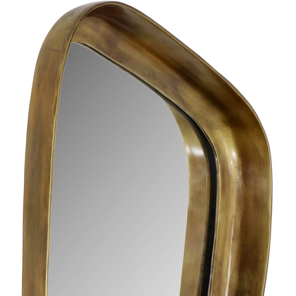 Auberge Brass Mirror. Picture 4