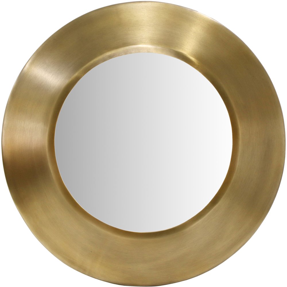 Sphere Gold Iron Mirror. Picture 2