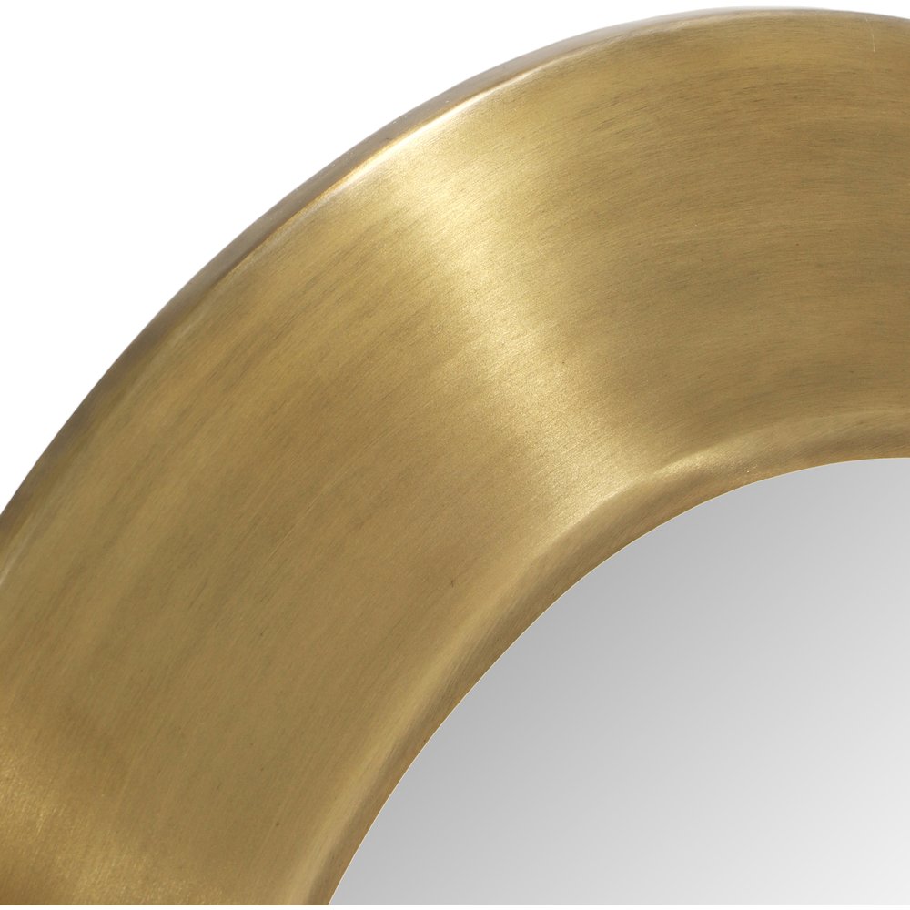 Sphere Gold Iron Mirror. Picture 5