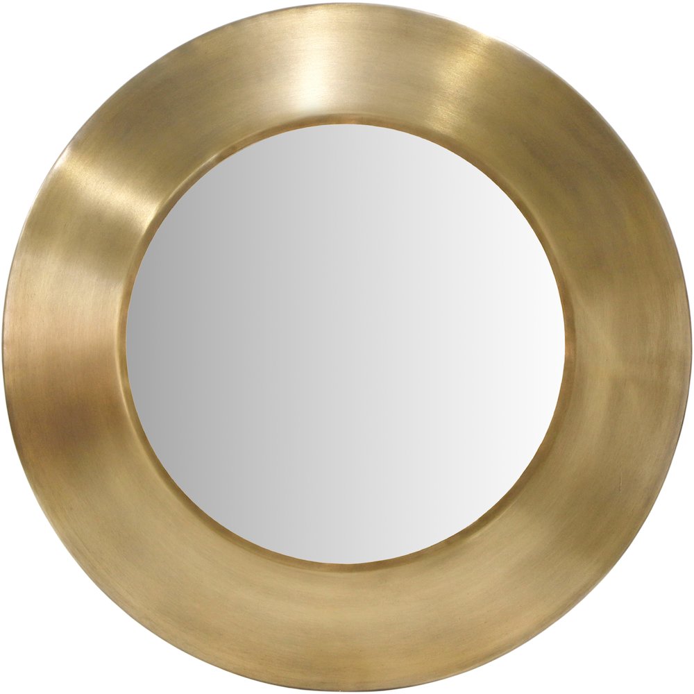 Sphere Gold Iron Mirror. Picture 2