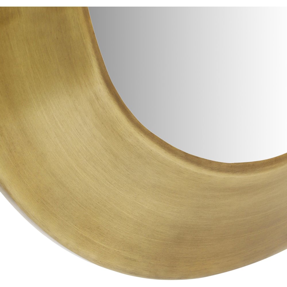 Sphere Gold Iron Mirror. Picture 4