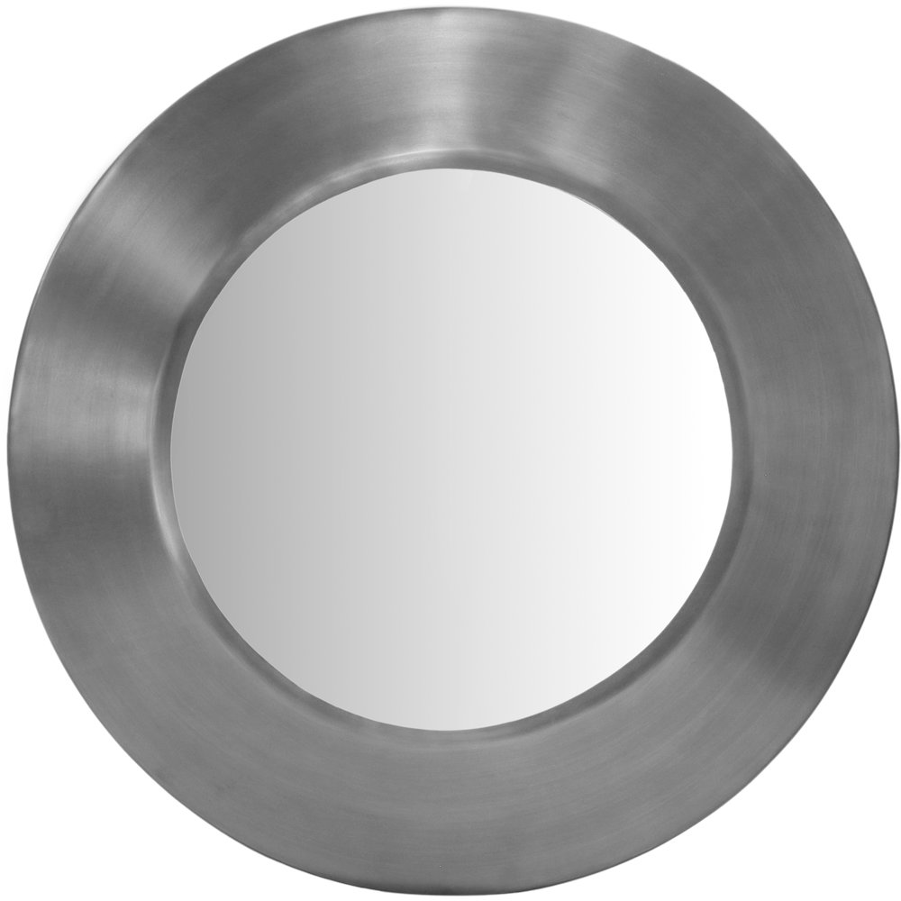 Sphere Silver Iron Mirror. Picture 2
