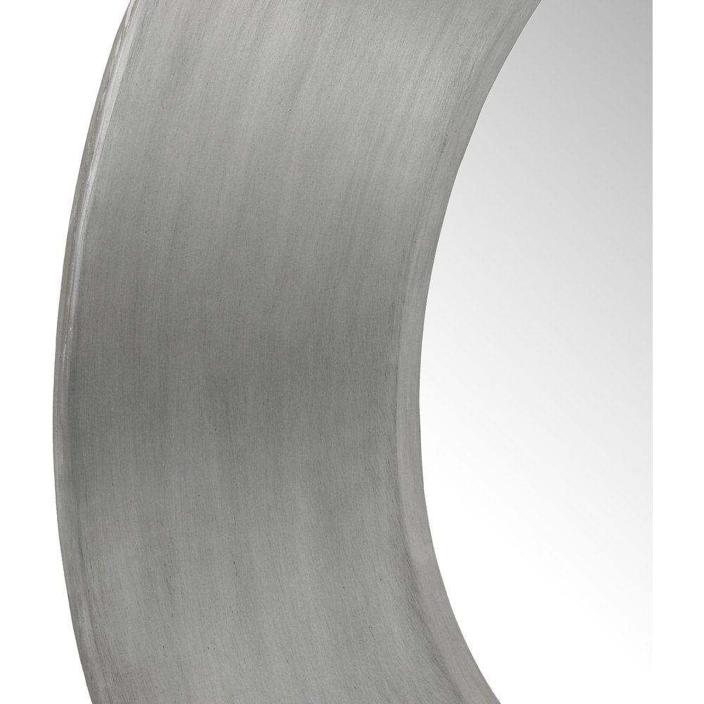 Sphere Silver Iron Mirror. Picture 5