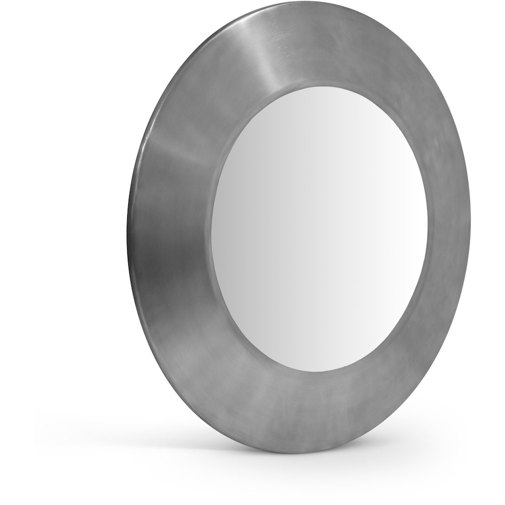 Sphere Silver Iron Mirror. Picture 1