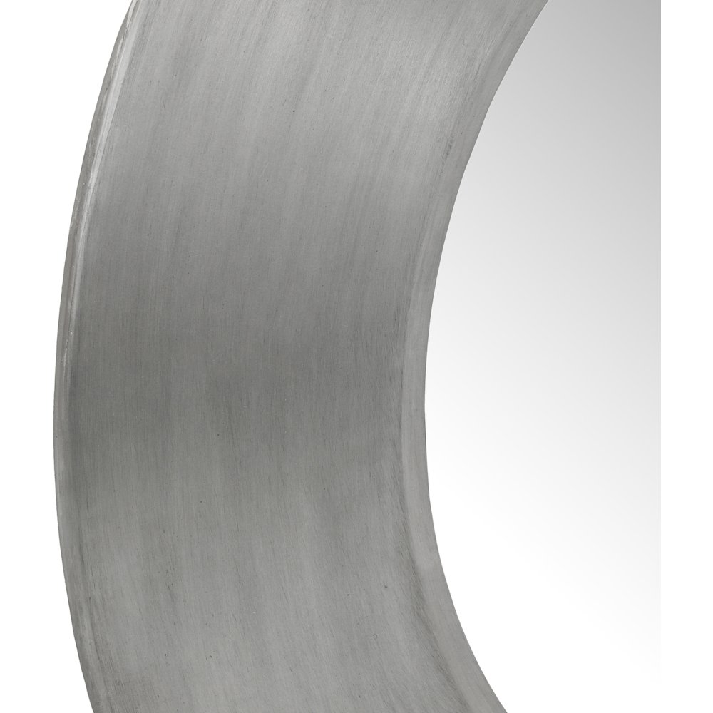 Sphere Silver Iron Mirror. Picture 5