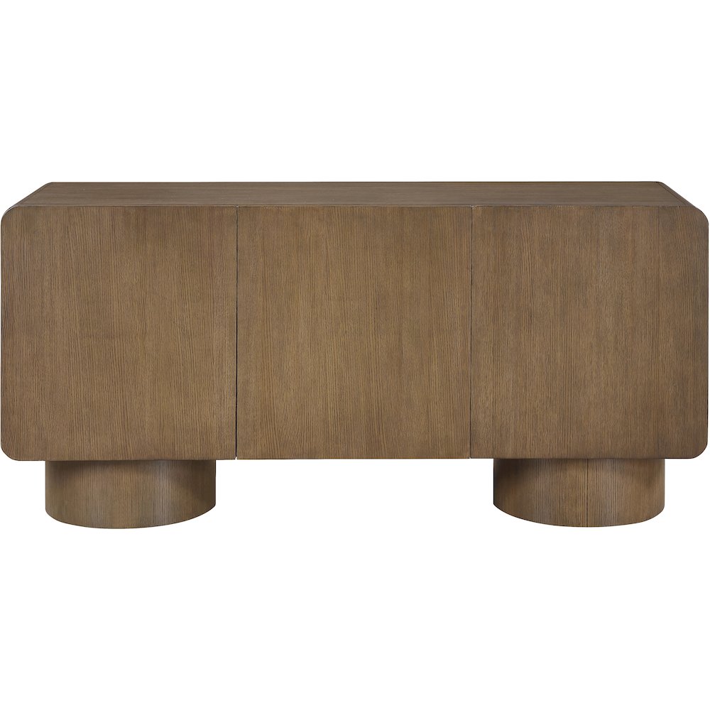 Adagio Brown Solid Wood And Oak Veneer Sideboard/Buffet. Picture 3