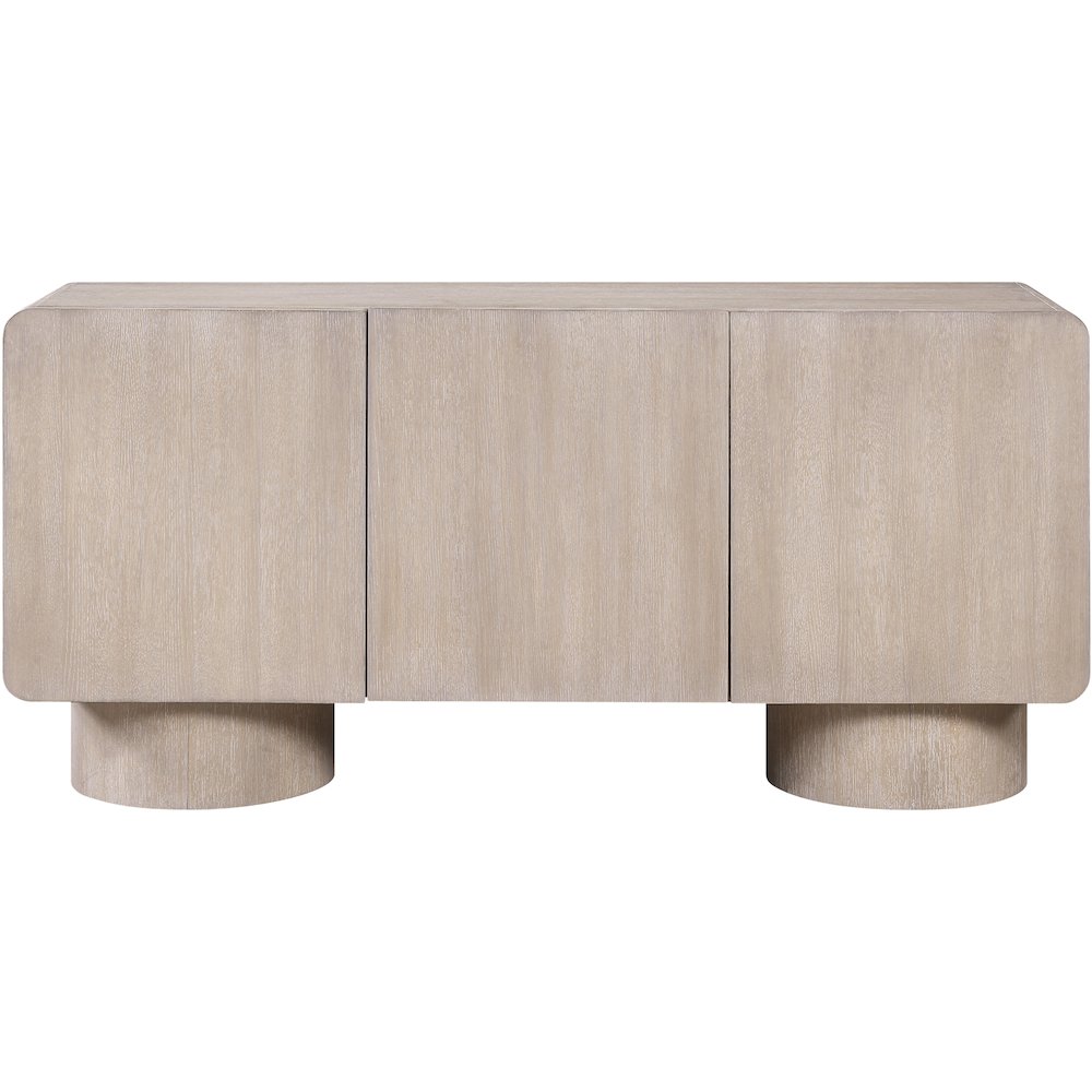 Adagio Natural Solid Wood And Oak Veneer Sideboard/Buffet. Picture 3
