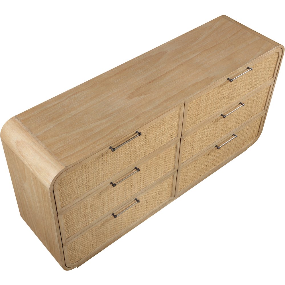 Windsor Natural Rubberwood Dresser. Picture 7
