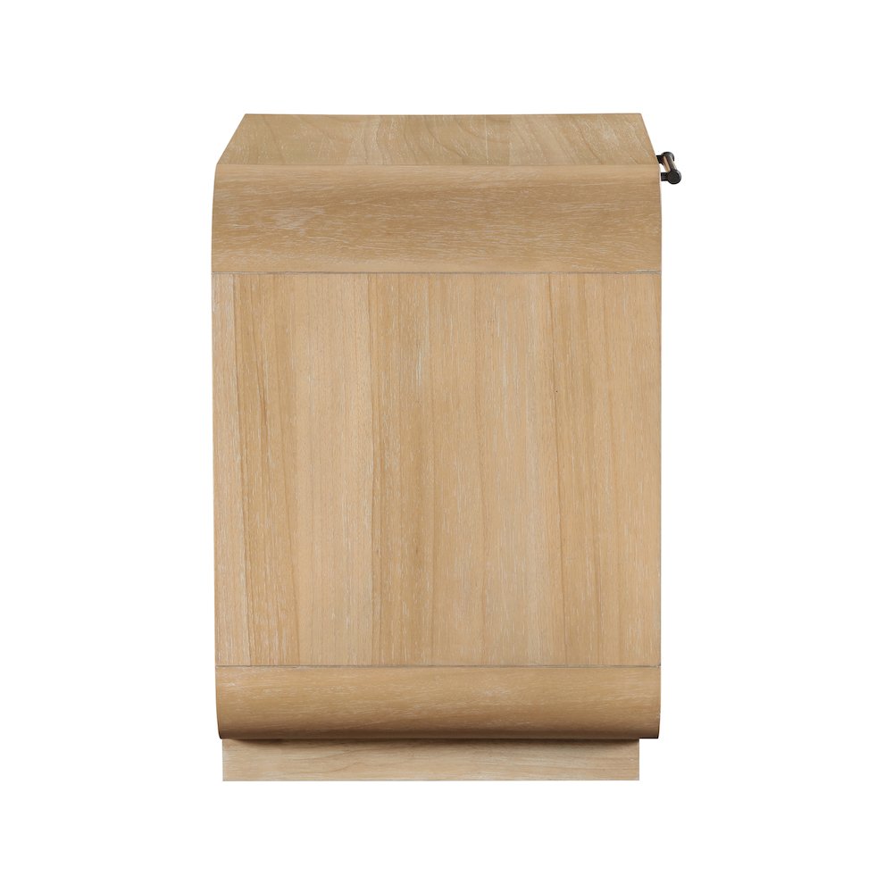 Windsor Natural Rubberwood Night Stand. Picture 3