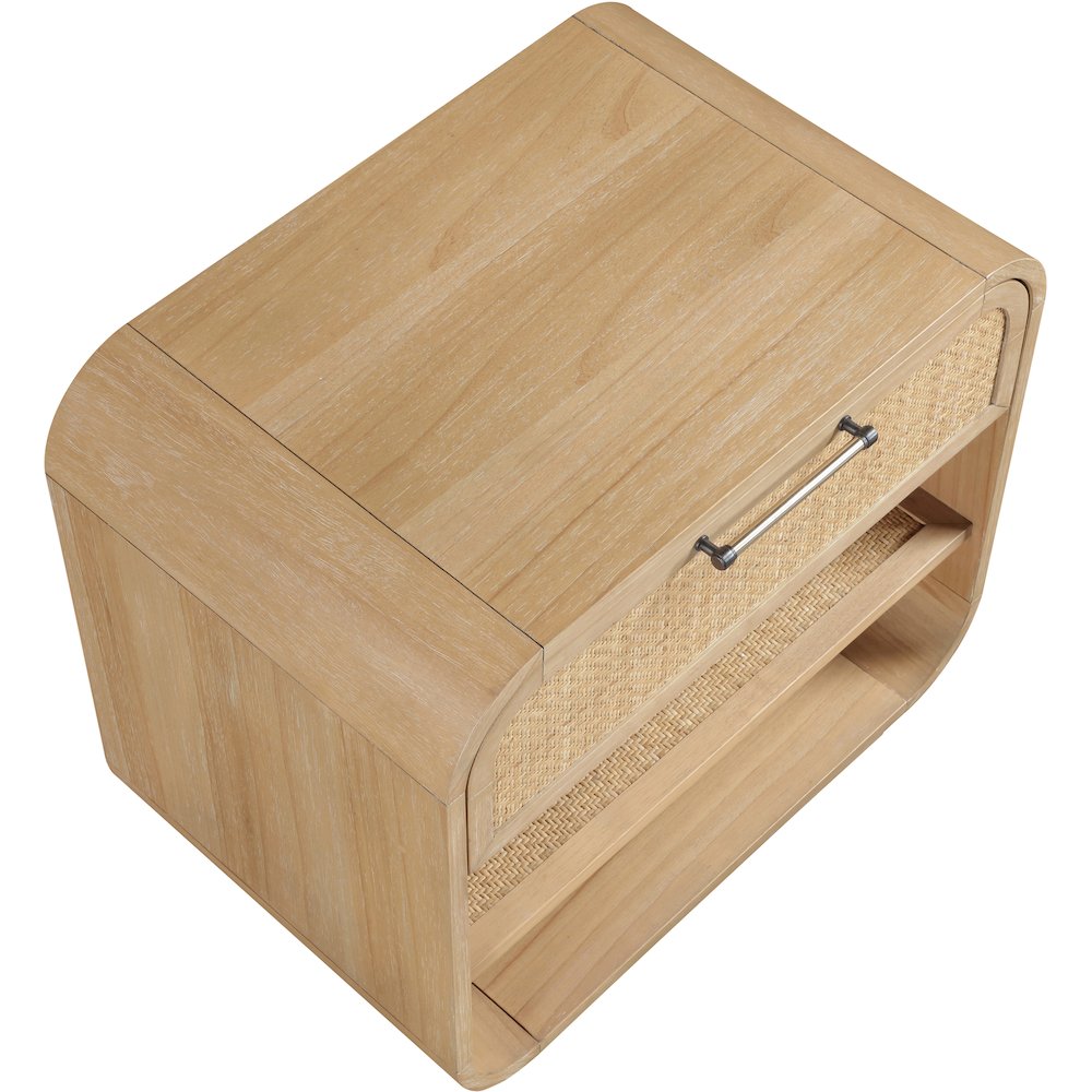 Windsor Natural Rubberwood Night Stand. Picture 7