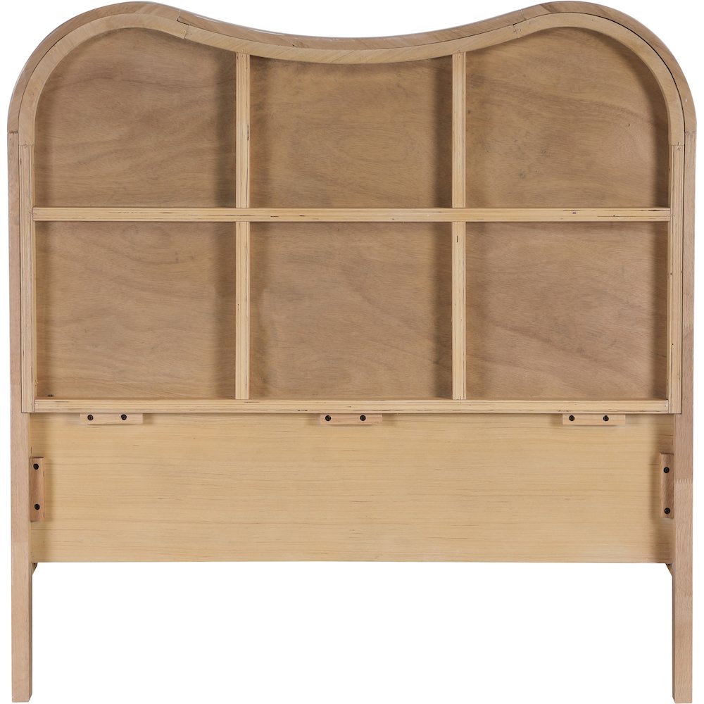 Windsor Natural Rubberwood Twin Bed. Picture 4