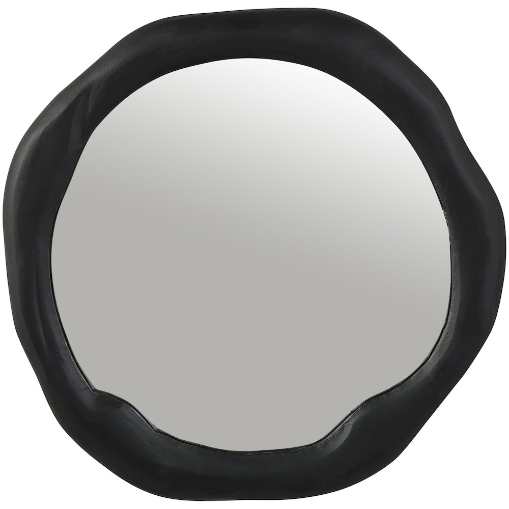 Armada Black Aluminum Mirror. Picture 2