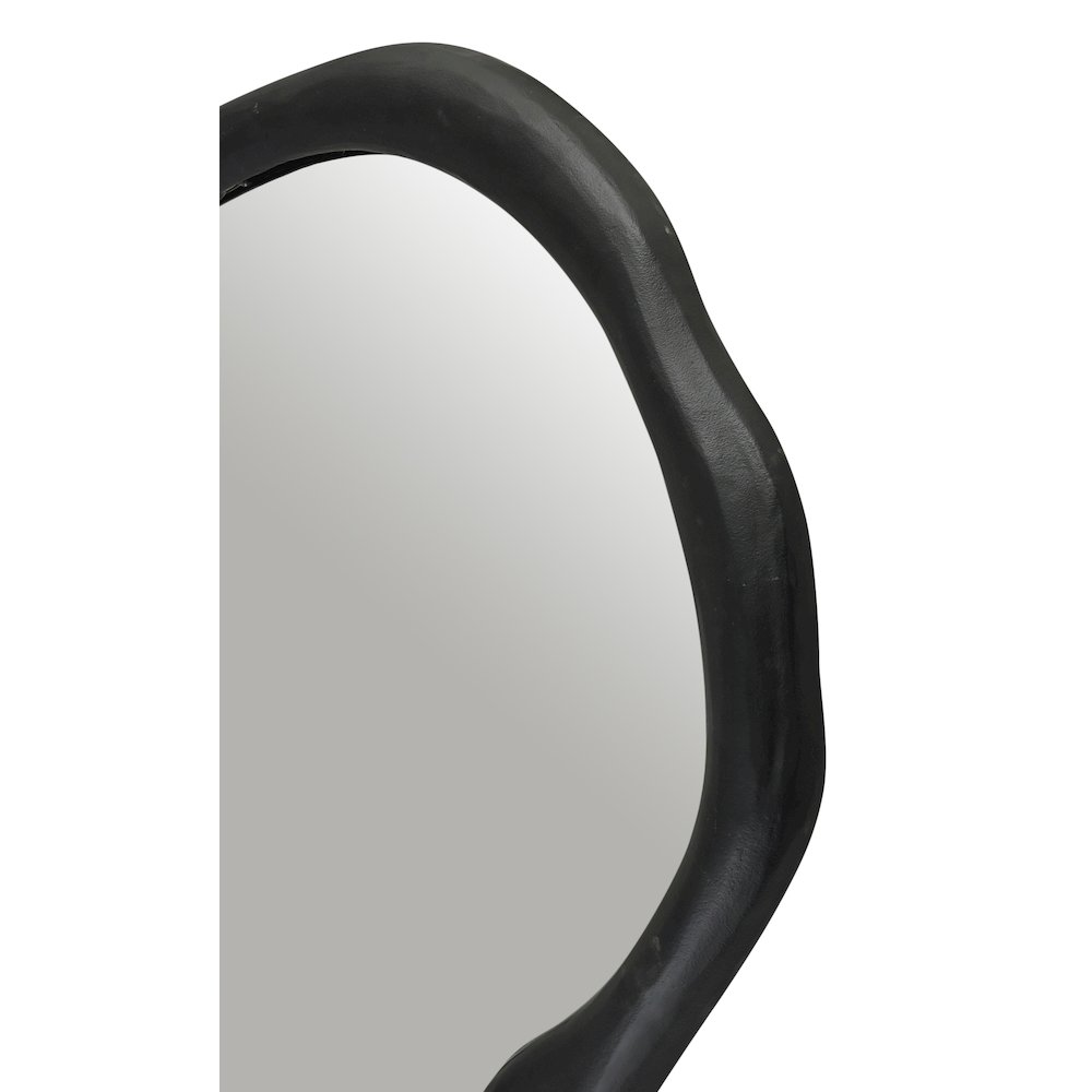 Armada Black Aluminum Mirror. Picture 4