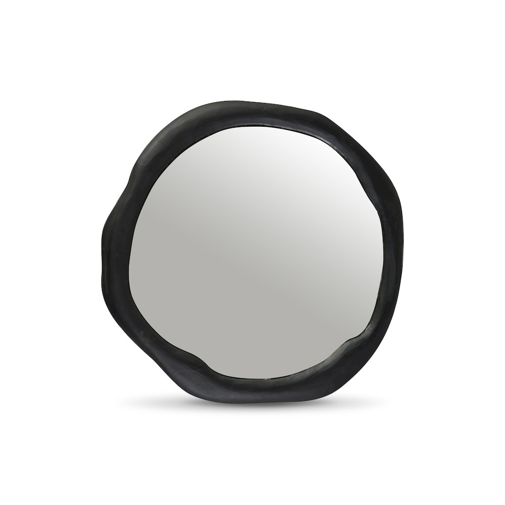 Armada Black Aluminum Mirror. Picture 1