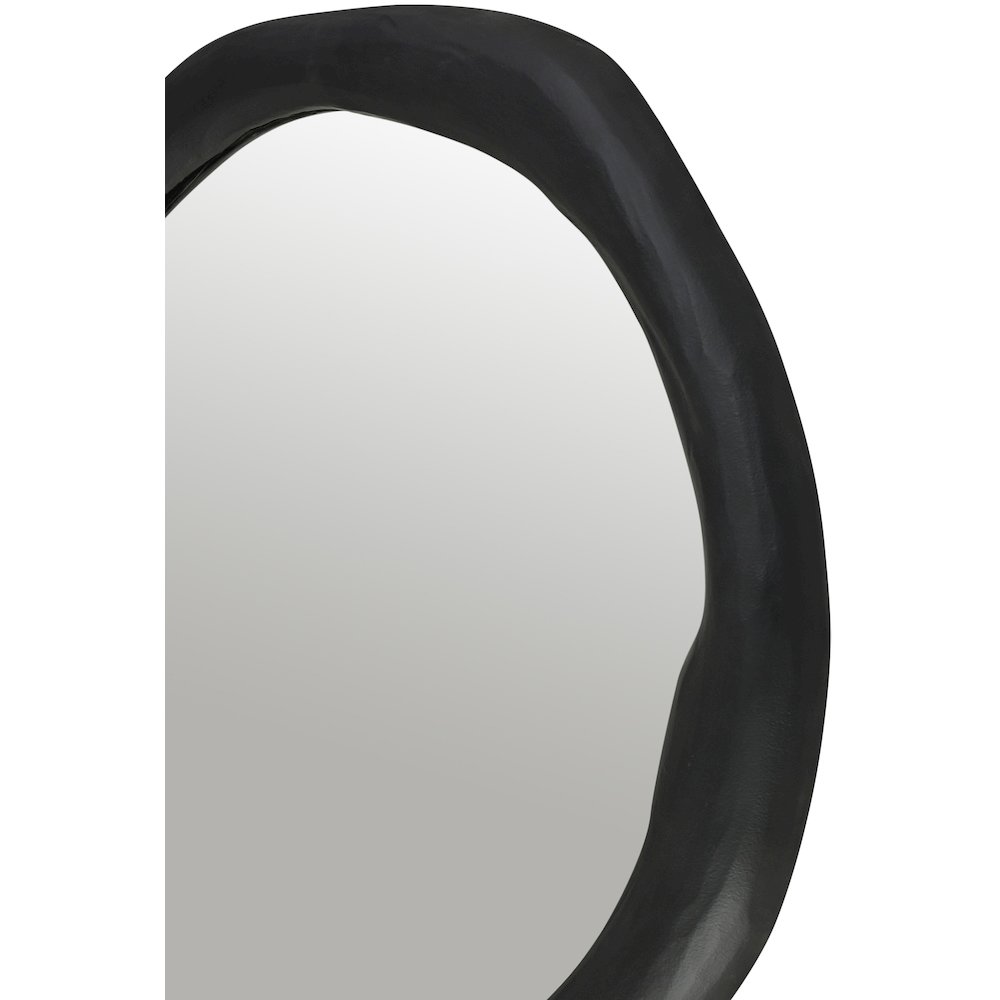 Armada Black Aluminum Mirror. Picture 4