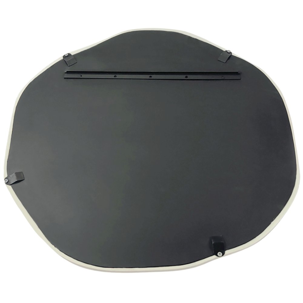 Armada Cream Aluminum Mirror. Picture 3