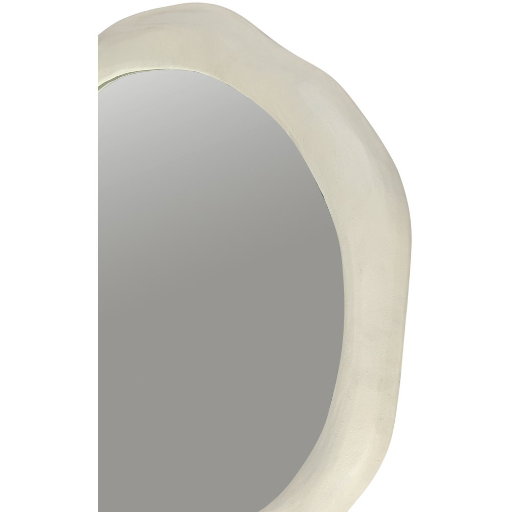 Armada Cream Aluminum Mirror. Picture 4