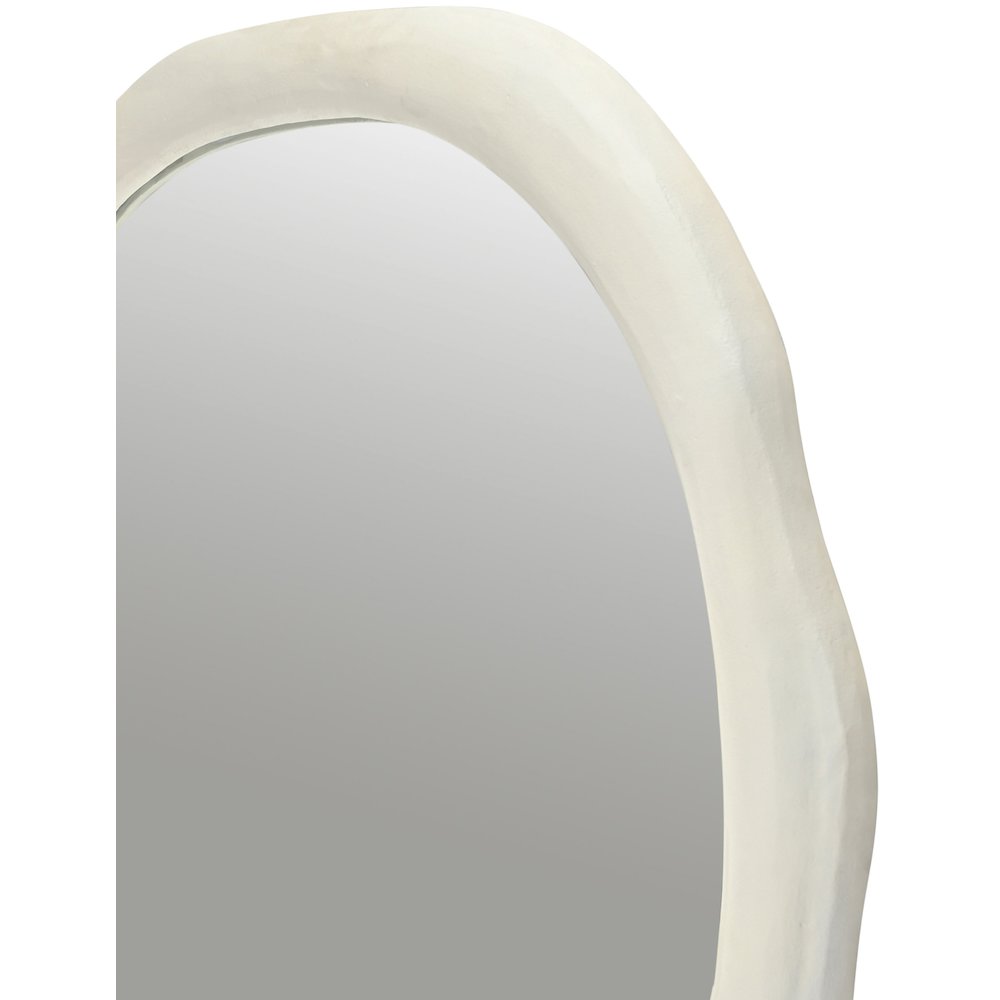 Armada Cream Aluminum Mirror. Picture 4