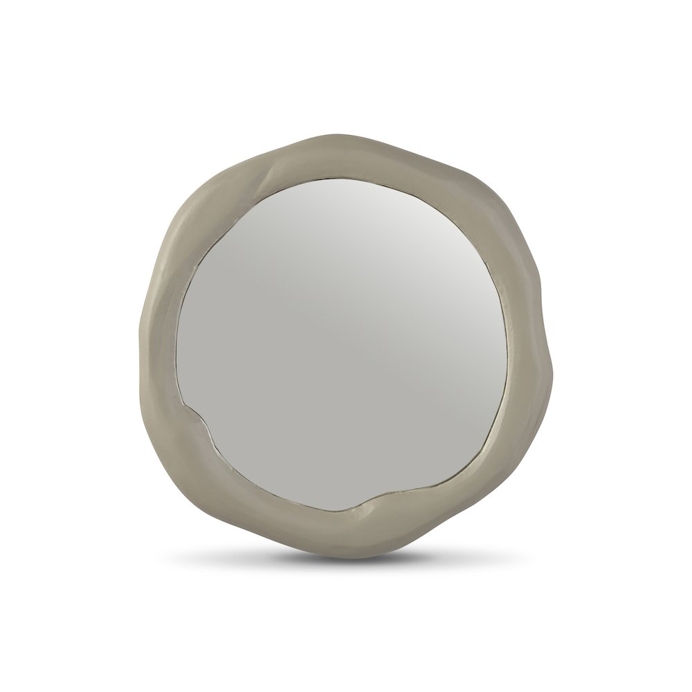 Armada Taupe Aluminum Mirror. Picture 1