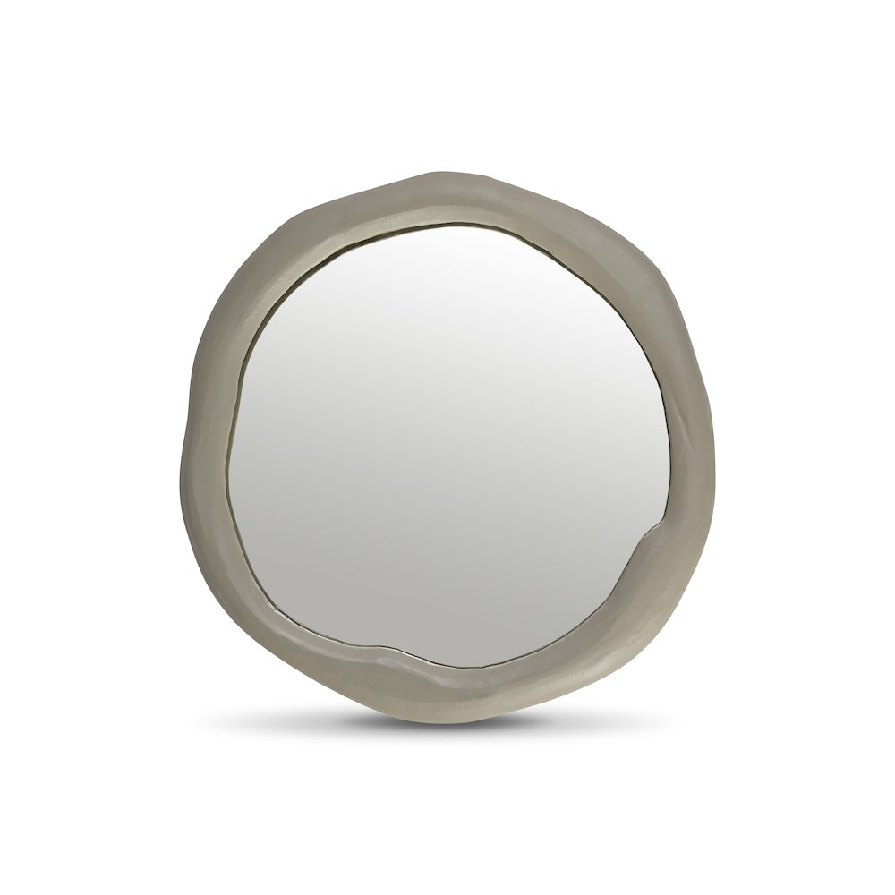 Armada Taupe Aluminum Mirror. Picture 1