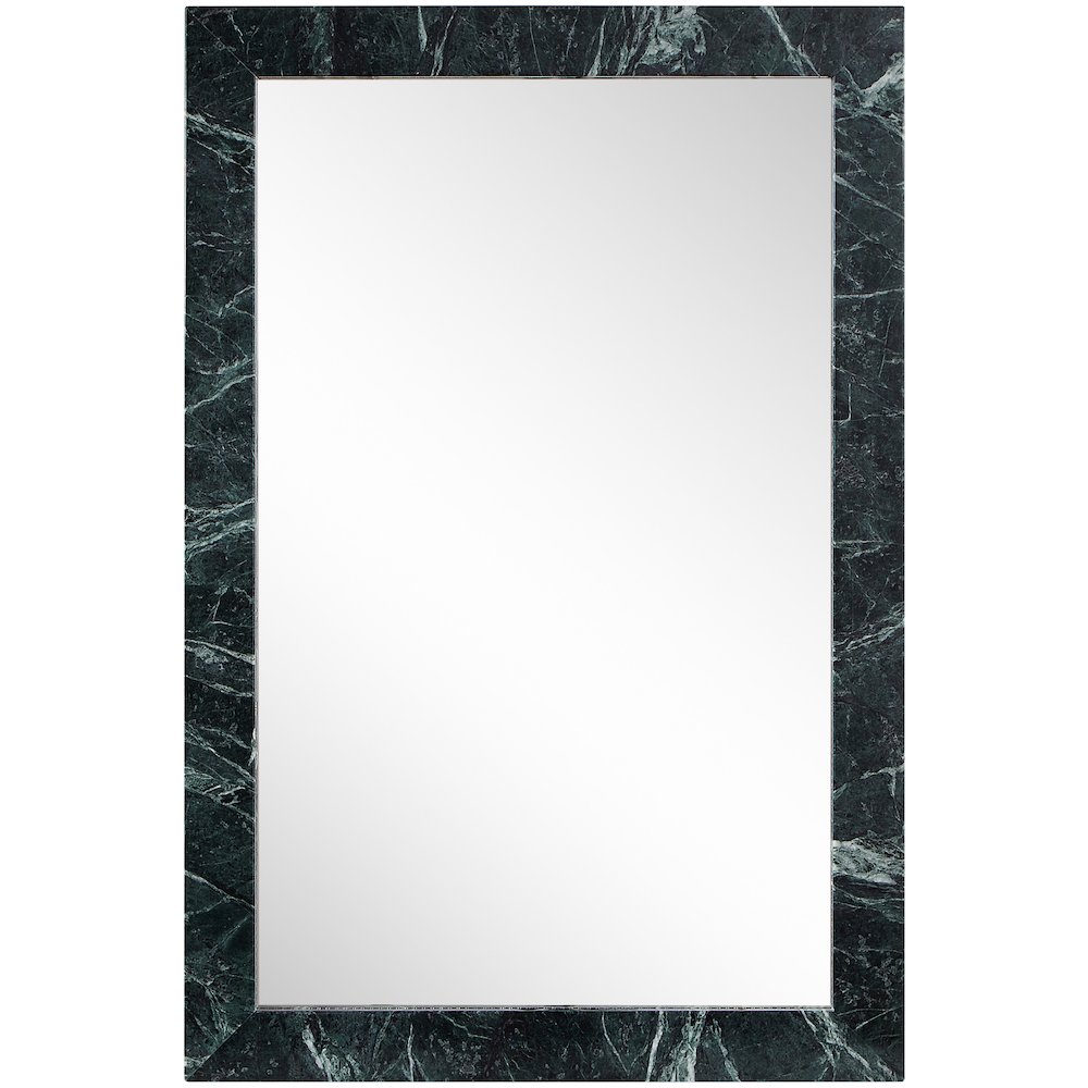 Pavia Green Genuine Marble Frame Mirror. Picture 2