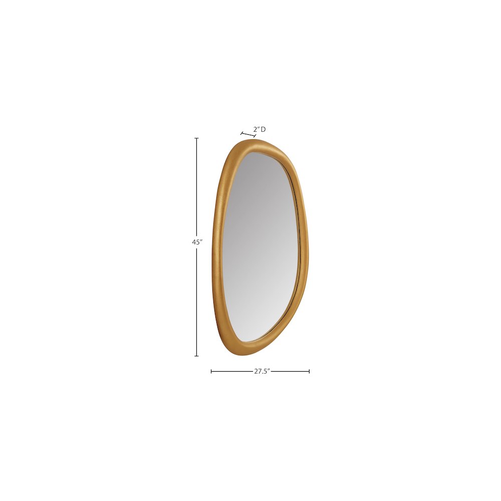 Holland Brass Polyresin Mirror. Picture 5