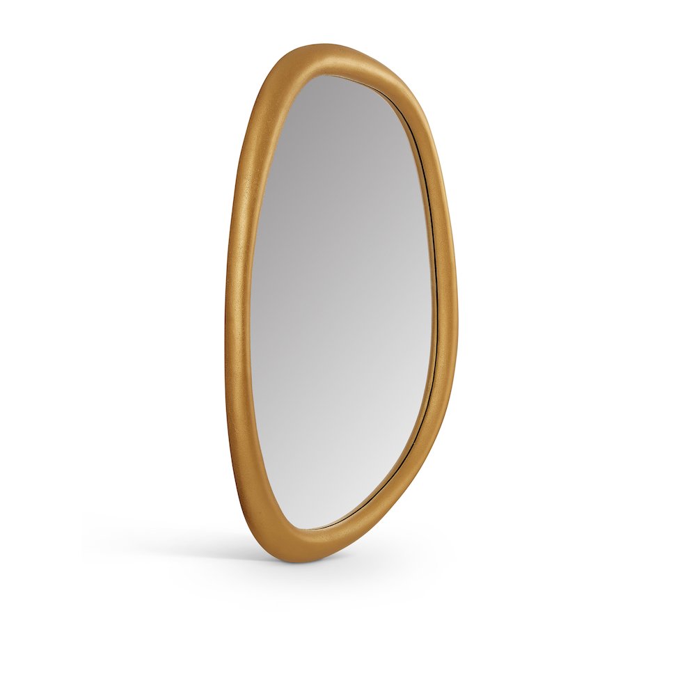 Holland Brass Polyresin Mirror. Picture 1