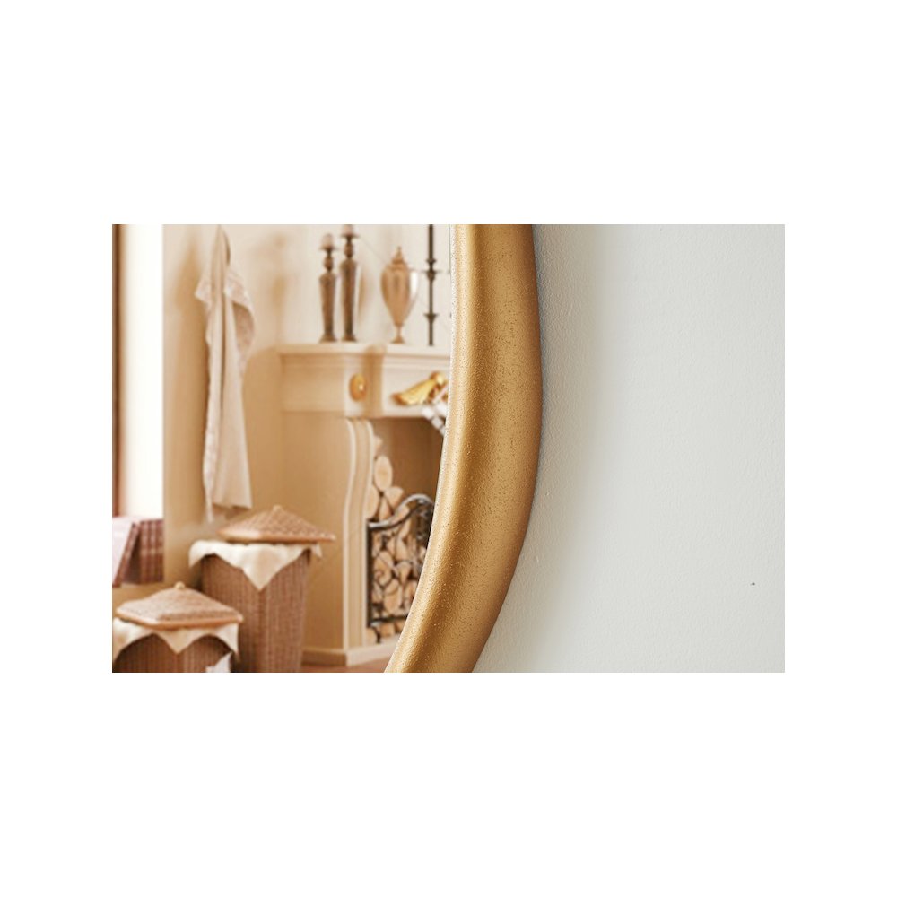 Holland Brass Polyresin Mirror. Picture 4