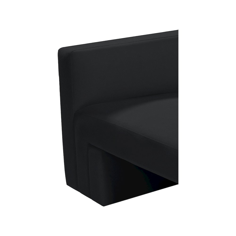 Henson Black Velvet Chair. Picture 9