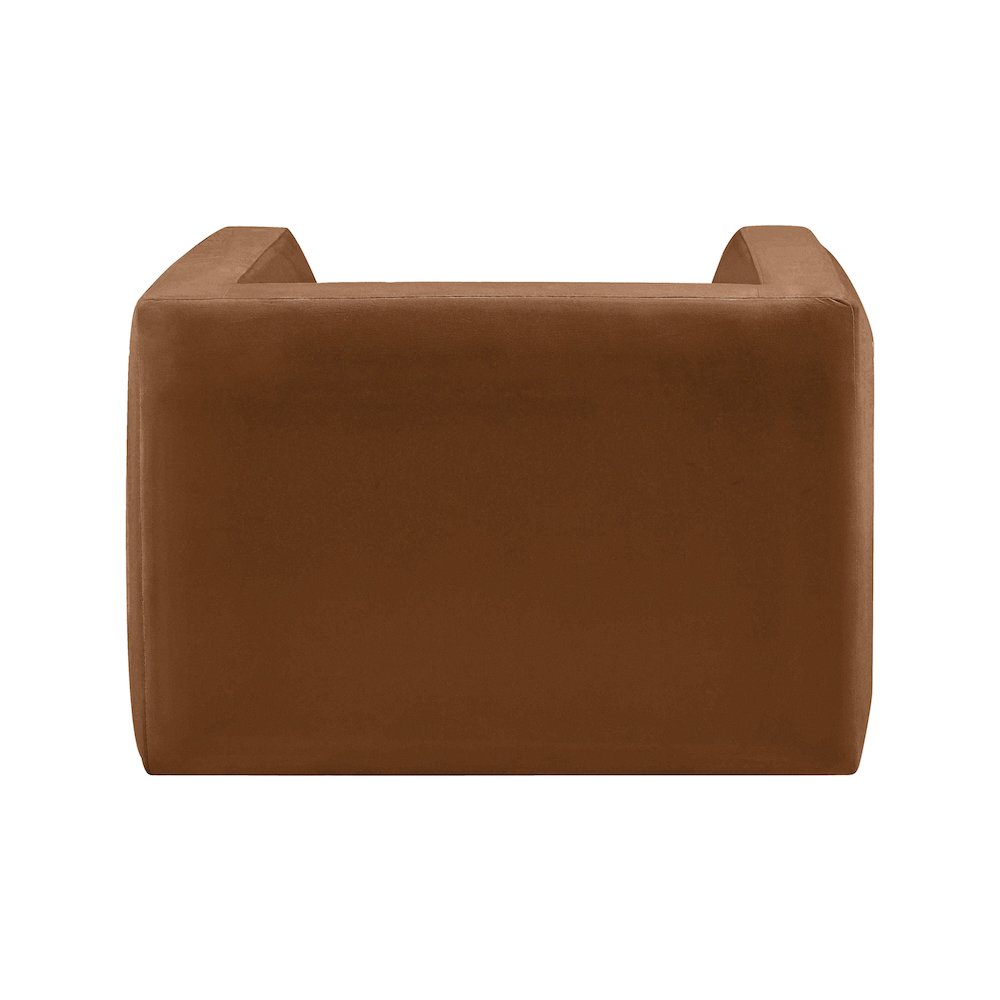 Henson Saddle Velvet Chair. Picture 2
