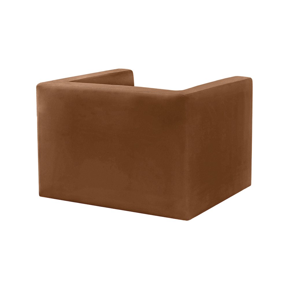 Henson Saddle Velvet Chair. Picture 3
